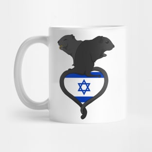 Gerbil Israel (dark) Mug